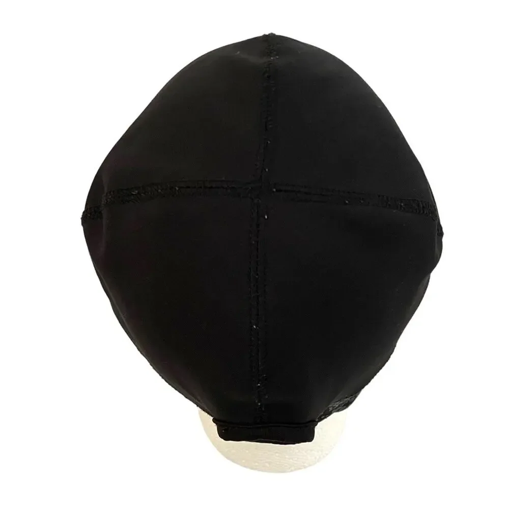 Manzella Get Intense Ponytail Beanie Black Womens One Size Running Hat Skull Cap